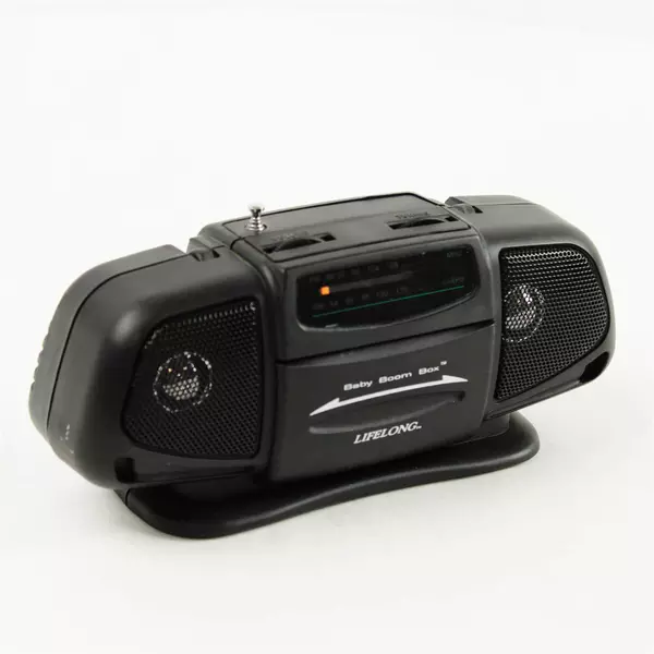 Vintage Mini Baby Boom Box Model 2225 AM/FM Portable Radio Untested