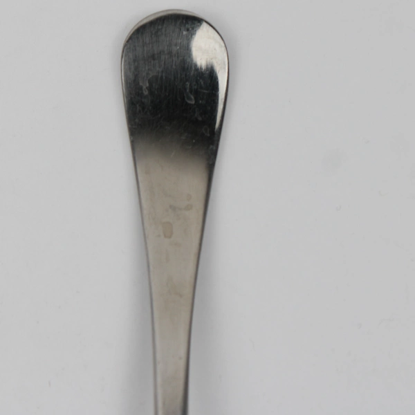 Lot of 4 Zara Home Unknown Pattern 18/10 Stainless Oval-Shaped Soup Spoons 8" 