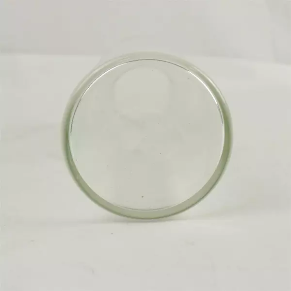 Clear Glass Carafe Vase 10.75in Tall Classic Floral Tabletop