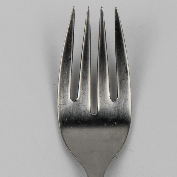 Lot of 2 Oneida Silver Royal Harvest Pattern Stainless Salad Forks 6.25" Good