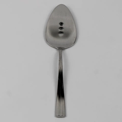 Oneida Silver Rondel Pattern 18/8 Stainless Pierced Pie Server 9.25"