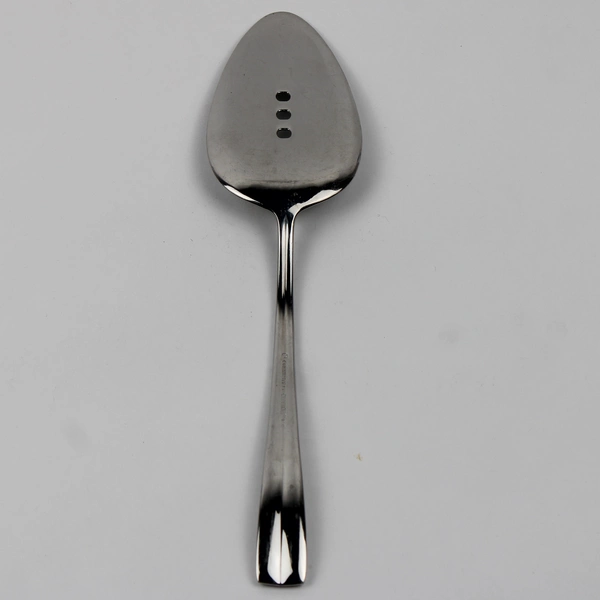 Oneida Silver Rondel Pattern 18/8 Stainless Pierced Pie Server 9.25"