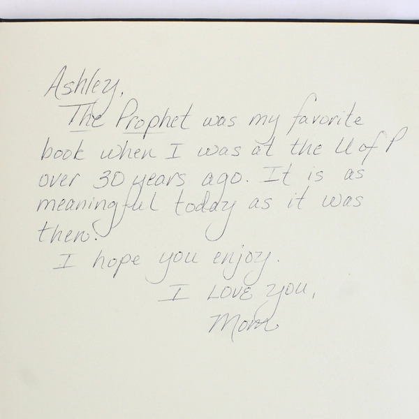 The Prophet by Kahlil Gibran Hardcover 1997 Printing