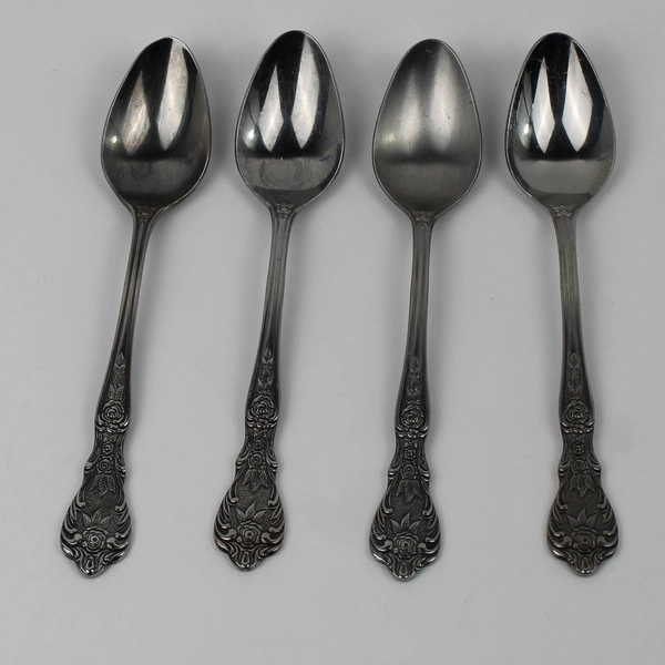 Set of 4 Rose by MSI Stainless Japan 6.5" Teaspoons