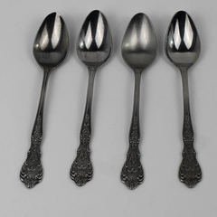 Set of 4 Rose by MSI Stainless Japan 6.5" Teaspoons