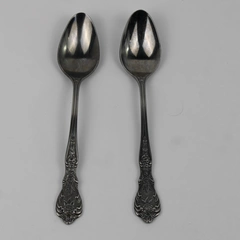 Set of 2 Rose by MSI Stainless Japan 6.5" Tea Spoons