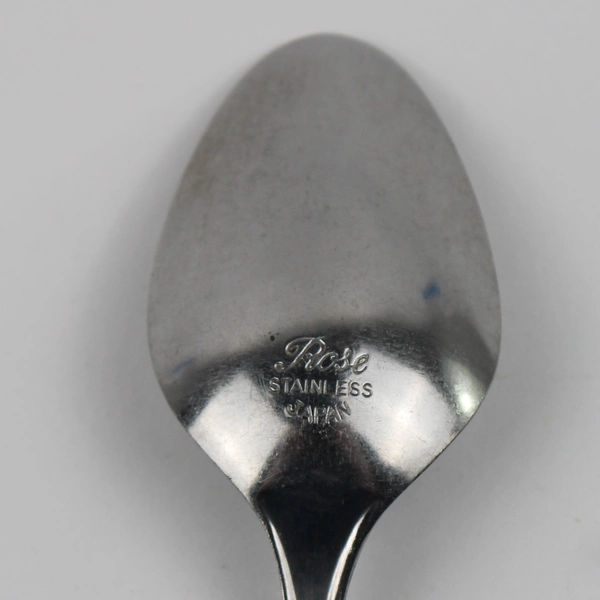 Set of 2 Rose by MSI Stainless Japan 6.5" Tea Spoons