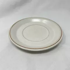 Vintage Pfaltzgraff Country Cupboard Stoneware Saucer Neutral Glaze