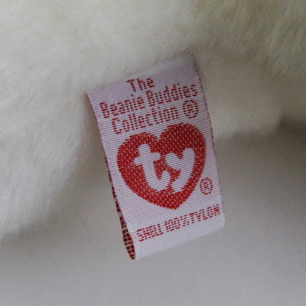 TY Beanie Babies Chilly 1994 White Polar Bear With Tag Plush Toy 14" Large
