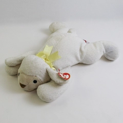 TY Beanie Babies Baba 1996 White Lamb Goat With Tag Plush Toy 14" Long