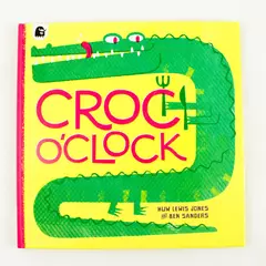 Croc O'Clock Hardcover Huw Lewis Jones Children's Book