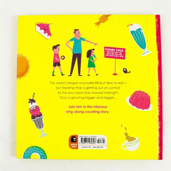 Croc O'Clock Hardcover Huw Lewis Jones Children's Book