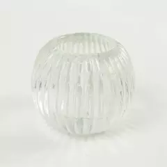 Cut Glass Votive Candle Holder Small 2.75in Decorative Bowl