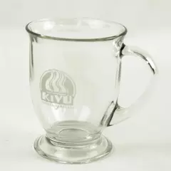 Kivu Coffee Clear Glass Mug Tea Cup Clear Handle