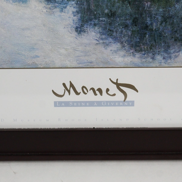 Claude Monet La Seine at Giverny Print