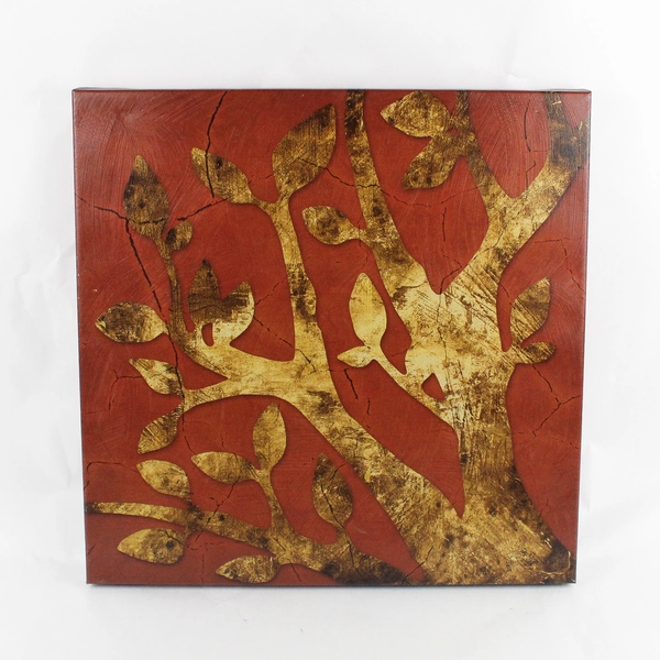 Grandin Road Set of 4 Four Seasons Art Décor Canvas Panels