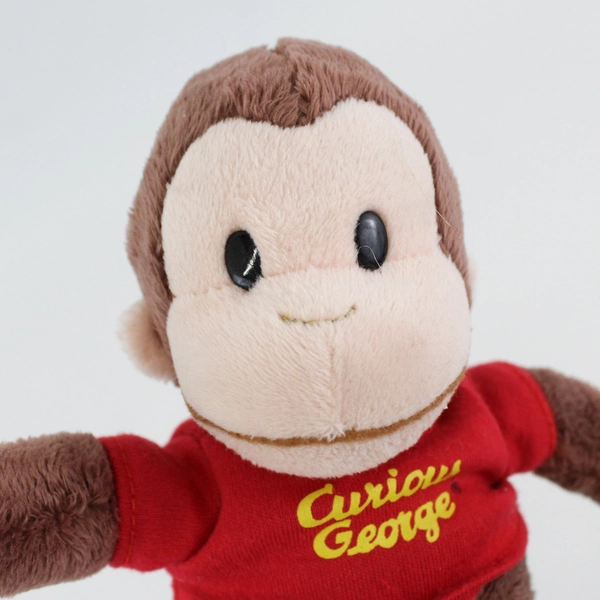 Gund Curious George Plush 9" Red Shirt