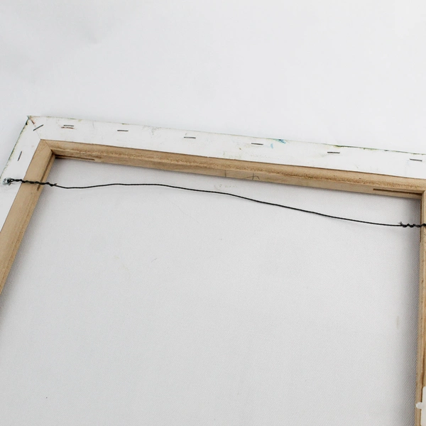 Oil Painting Stone Building Canvas 2011 Pat Domagalla Signed