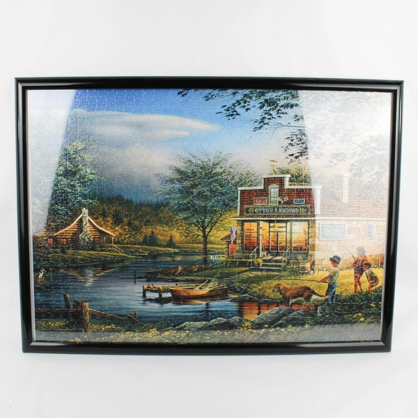 White Mountain Framed 1000 Piece Jigsaw Puzzle "Summertime" Terry Redlin