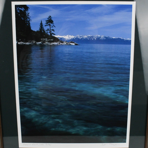 "Memorial Point, Lake Tahoe" by Scott Thompson Photography Print Signed Wall Art