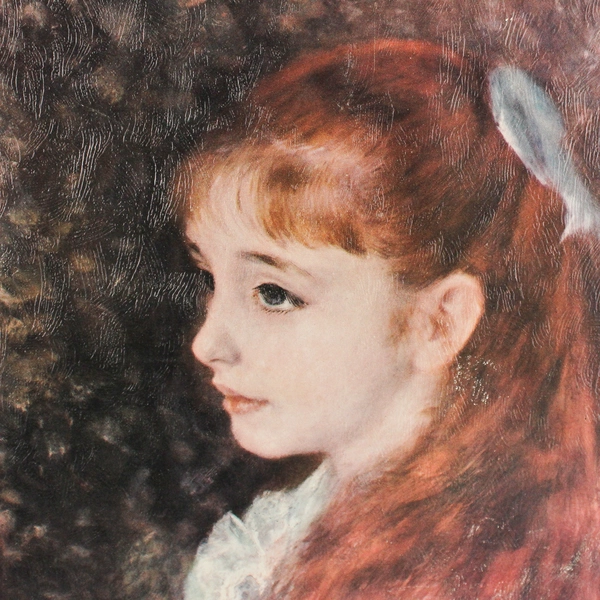 Little Irene Cahen d'Anvers by Auguste Renoir Wall Art Home Décor
