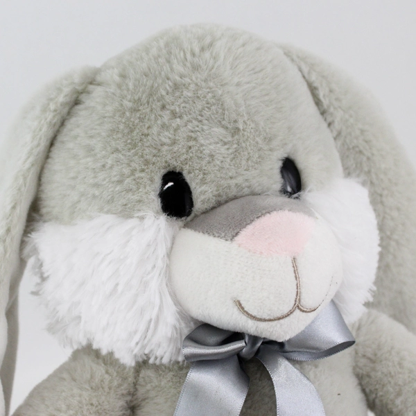 2023 Russ Jazwares 16" Gray Bunny Plush