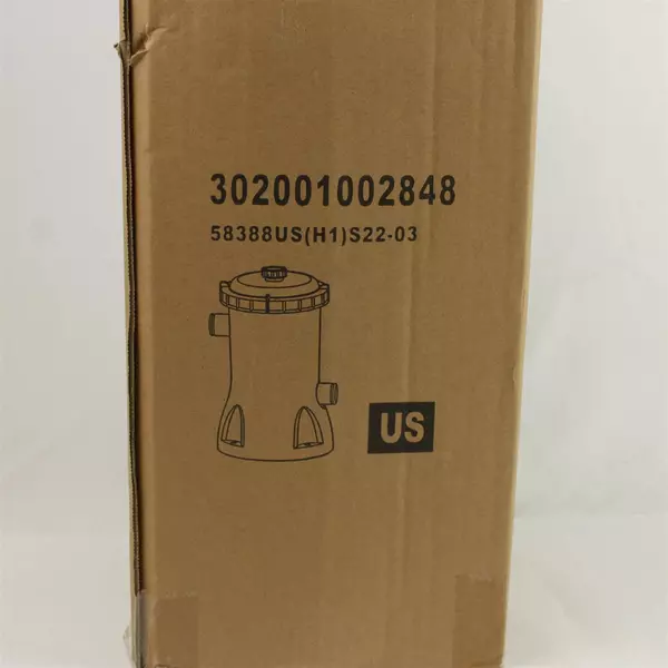 Bestway Flowclear 530 GPH Pool Filter Pump Above Ground New Open Box Untested