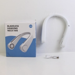 3-Speed Bladeless Hanging Neck Fan White FN09B TESTED WORKS