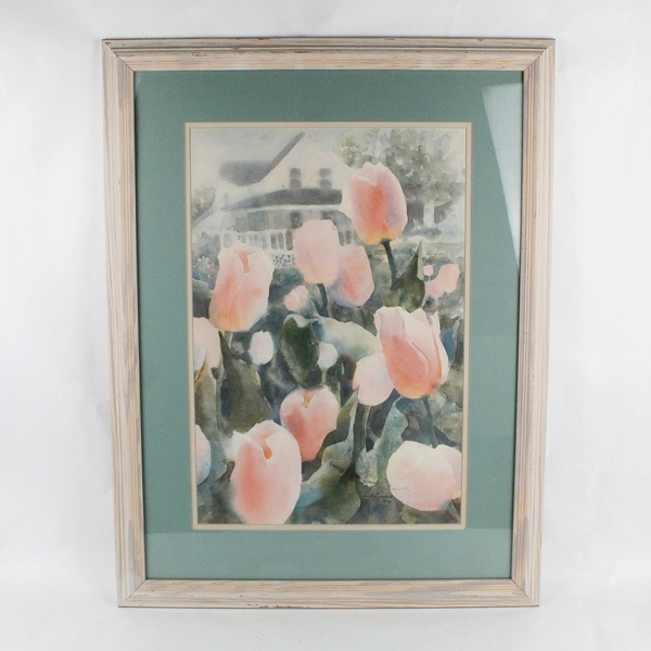 Judy Buswell Watercolors 1990 Framed Fine Art Print 927 Of 4000 Signed