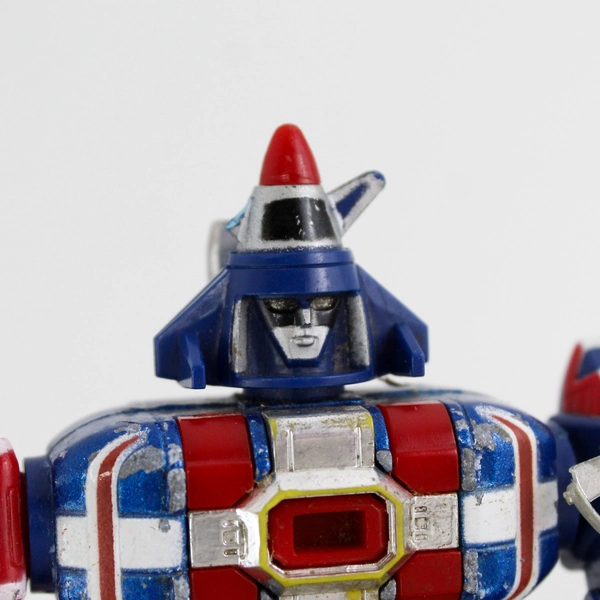 Vintage 1980s Voltron Dairugger XV Diecast Figure 6" Japan