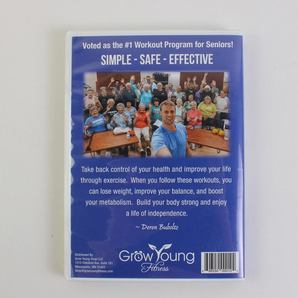 Grow Young Fitness Starter Pack Keep It Moving! (DVD, 2019) Deron Buboltz