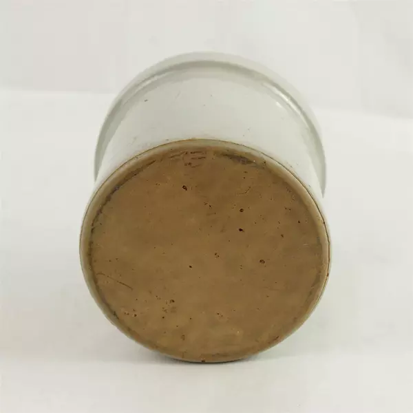 Ceramic Grease Jar No Lid 6 x 6 x 5.5in Kitchen Crock