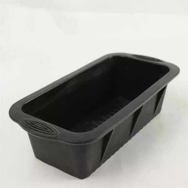 Silicone Bread Pan Rectangular Non-Stick Oven Loaf Mold Black 10 x 5 x 2.75in