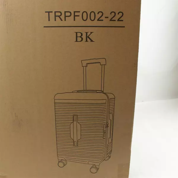 Joyway 22" Carry-On Hardside Luggage Black New with Tags Open Box