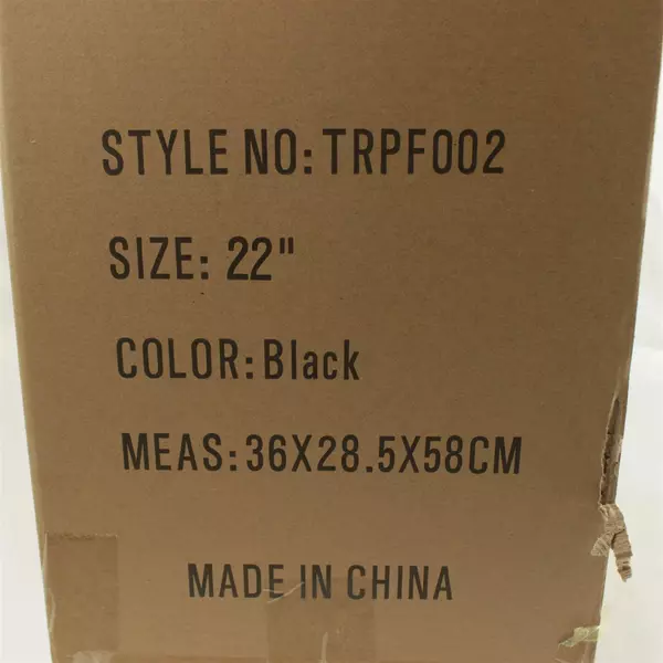 Joyway 22" Carry-On Hardside Luggage Black New with Tags Open Box