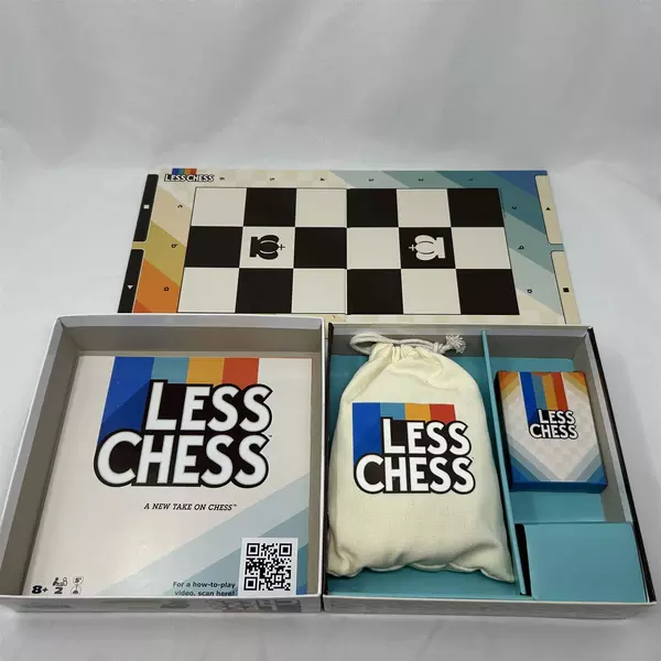Less Chess Spin Master 2-Player Board Game Ages 8+