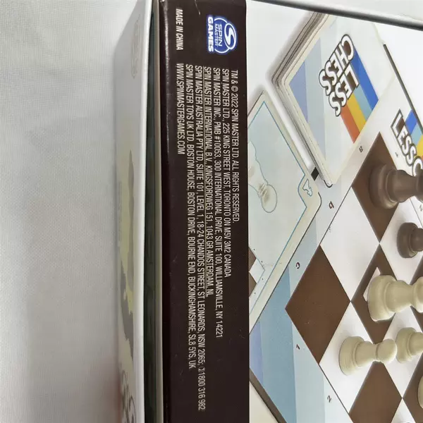 Less Chess Spin Master 2-Player Board Game Ages 8+