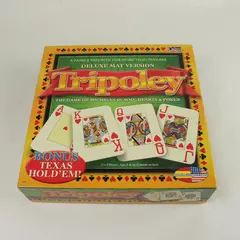Tripoley Deluxe Game Michigan Rummy Hearts & Poker Bonus Buy