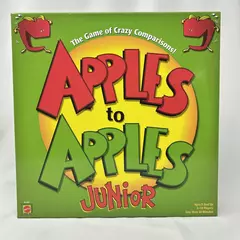 Mattel Apples to Apples Junior Card Game Very Good Family Party Game