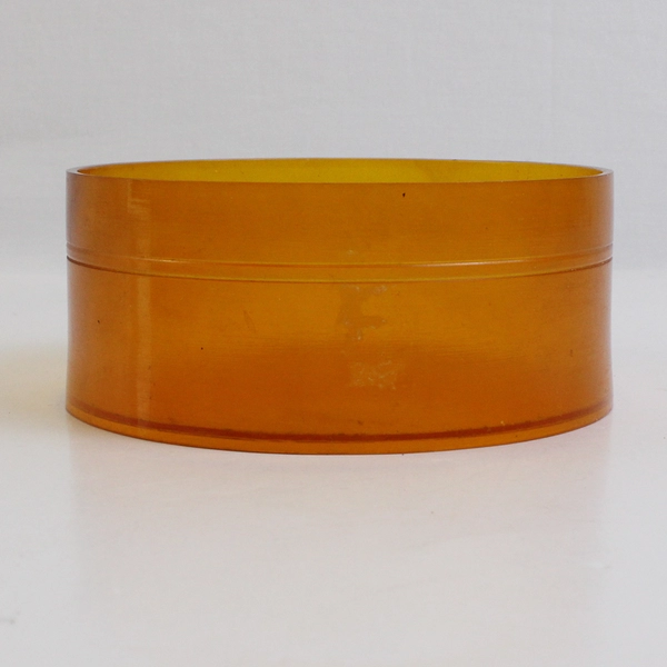 Vintage Art Deco-Style Celluloid Lid Dresser Vanity Hair Receiver