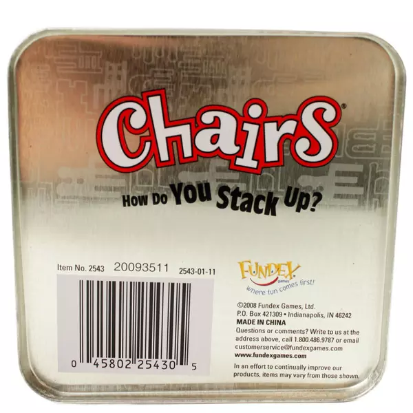 Fundex Chairs Stacking Game 24 Chairs