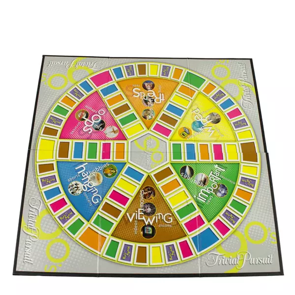 Trivial Pursuit 90s Trivia Tin Time Capsule Edition Board Game