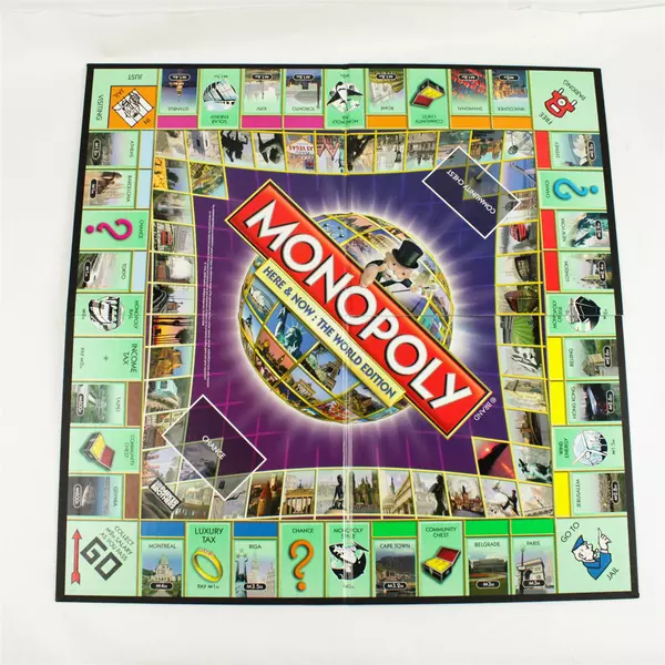 Monopoly Here & Now World Edition Electronic Banking Parker Brothers
