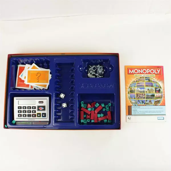 Monopoly Here & Now World Edition Electronic Banking Parker Brothers