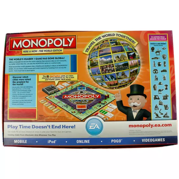 Monopoly Here & Now World Edition Electronic Banking Parker Brothers