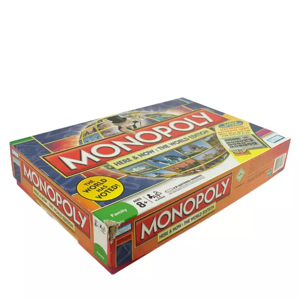 Monopoly Here & Now World Edition Electronic Banking Parker Brothers