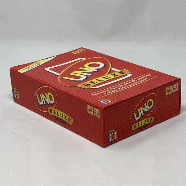 UNO Deluxe Card Game Complete Set for Family & Travel