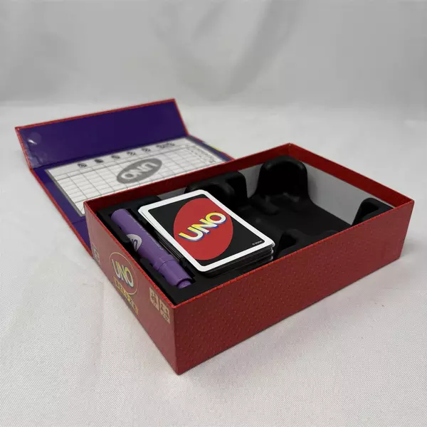 UNO Deluxe Card Game Complete Set for Family & Travel