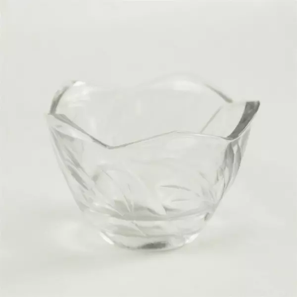 KIG Indonesia Clear Glass Dessert Fruit Bowl 3.5in