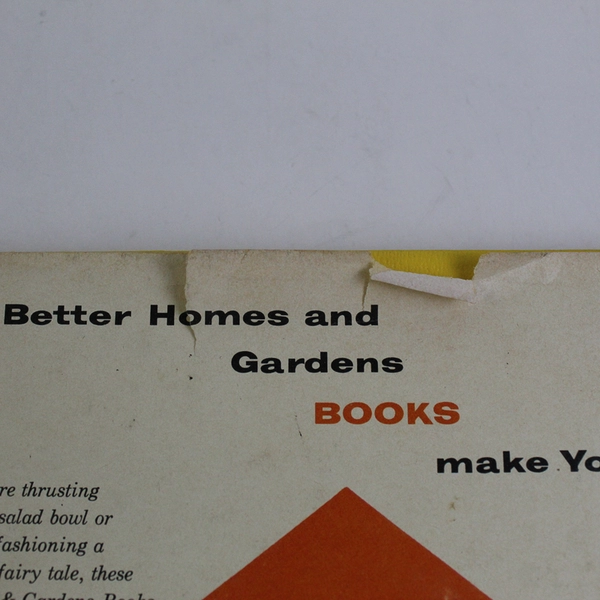 Better Homes & Gardens Salad Book Vintage 1958 Cookbook 350+ Recipes HC DJ